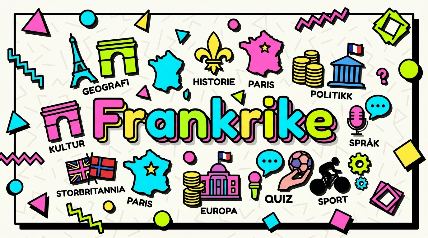 Quiz om Frankrike: Spørsmål og svar